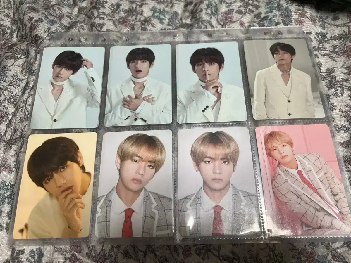 방탄소년단 BTS V 뷔 태형 미니포카 mini photo card